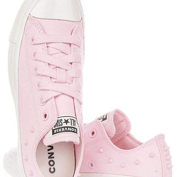 Converse Shoes - Converse Light Pink Canvas Sneakers